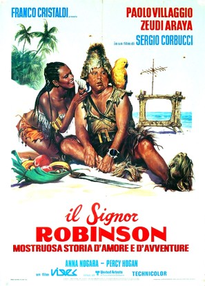 Signor Robinson, mostruosa storia d&#039;amore e d&#039;avventure, Il - Italian Movie Poster (thumbnail)