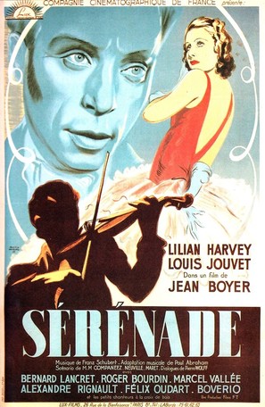 S&eacute;r&eacute;nade - French Movie Poster (thumbnail)