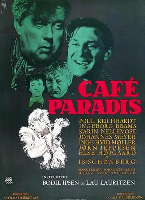 Caf&eacute; Paradis - Danish Movie Poster (thumbnail)