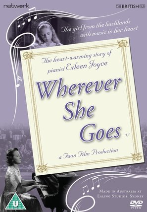 Wherever She Goes - British DVD movie cover (thumbnail)