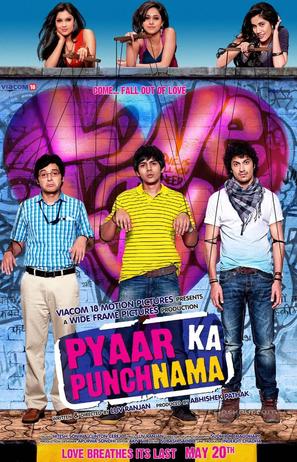 Pyaar Ka Punchnama - Indian Movie Poster (thumbnail)