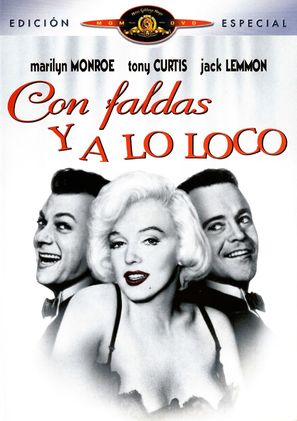 Some Like It Hot - Spanish DVD movie cover (thumbnail)