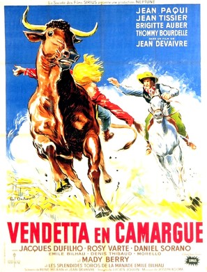 Vendetta en Camargue - French Movie Poster (thumbnail)