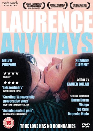 Laurence Anyways - British DVD movie cover (thumbnail)