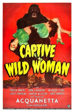 Captive Wild Woman - Movie Poster (thumbnail)