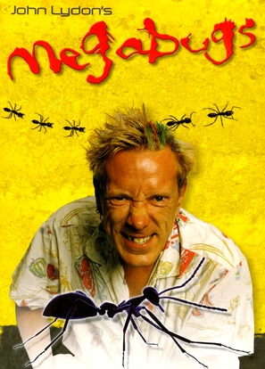 &quot;John Lydon&#039;s Megabugs&quot; - British Movie Cover (thumbnail)