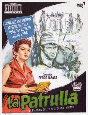 La patrulla - Spanish Movie Poster (thumbnail)