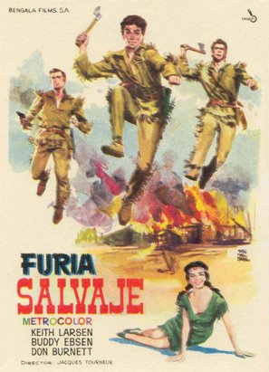 Fury River - Spanish Movie Poster (thumbnail)