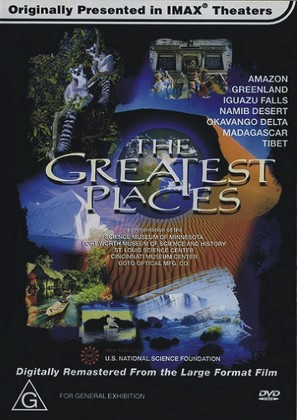 The Greatest Places - Australian DVD movie cover (thumbnail)