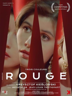 Trois couleurs: Rouge - French Re-release movie poster (thumbnail)