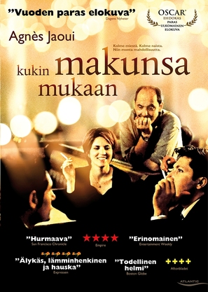Le go&ucirc;t des autres - Finnish DVD movie cover (thumbnail)