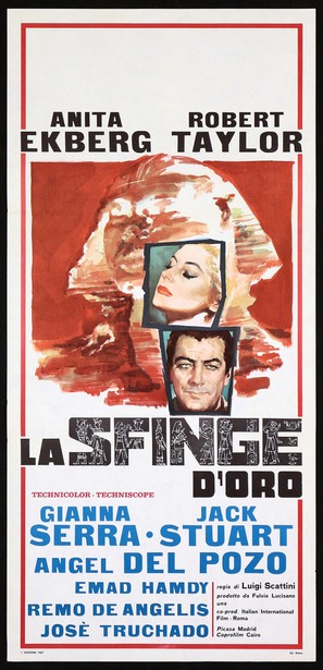 La sfinge d&#039;oro - Italian Movie Poster (thumbnail)