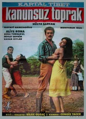Kanunsuz toprak - Turkish Movie Poster (thumbnail)