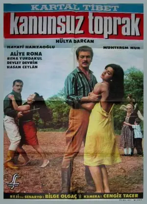 Kanunsuz Toprak 1967 Turkish Movie Poster