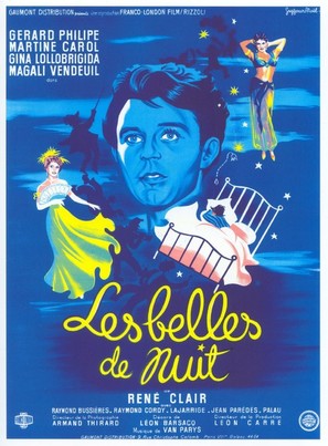 Les belles de nuit - French Movie Poster (thumbnail)