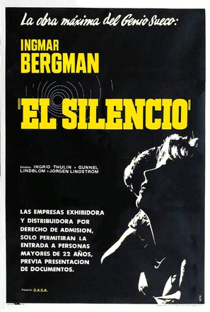 Tystnaden - Argentinian Movie Poster (thumbnail)