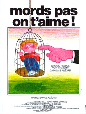 Mords pas, on t&#039;aime! - French Movie Poster (thumbnail)