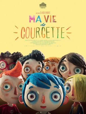 Ma vie de courgette - French Movie Poster (thumbnail)