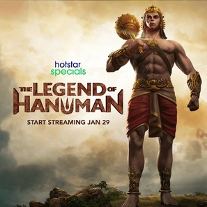 &quot;The Legend of Hanuman&quot; - Indian Movie Poster (thumbnail)