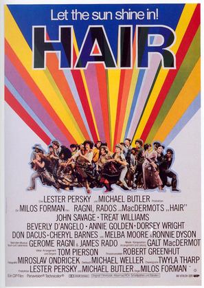 Hair - German Theatrical movie poster (thumbnail)