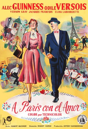 To Paris with Love - Spanish Movie Poster (thumbnail)