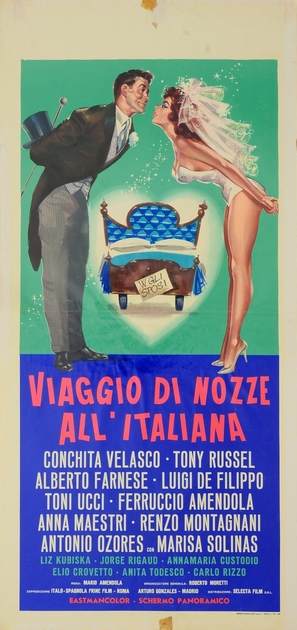 Viaggio di nozze all&#039;italiana - Italian Movie Poster (thumbnail)