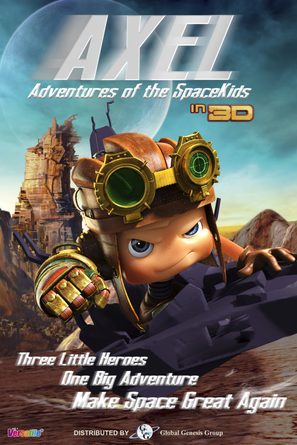 Axel 2: Adventures of the Spacekids - Chinese Movie Poster (thumbnail)