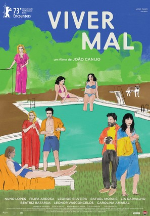 Viver Mal - Portuguese Movie Poster (thumbnail)