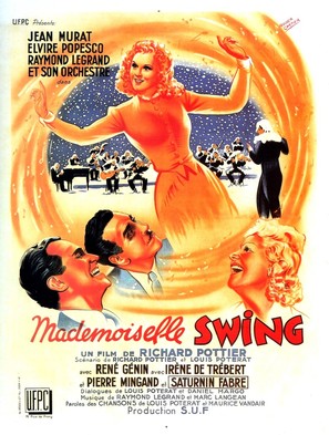 Mademoiselle Swing - French Movie Poster (thumbnail)