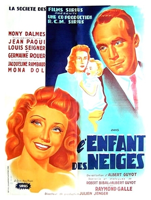 L&#039;enfant des neiges - French Movie Poster (thumbnail)
