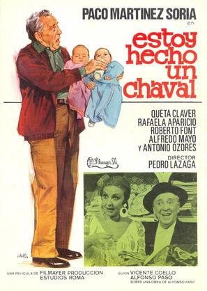 Estoy hecho un chaval - Spanish Movie Poster (thumbnail)