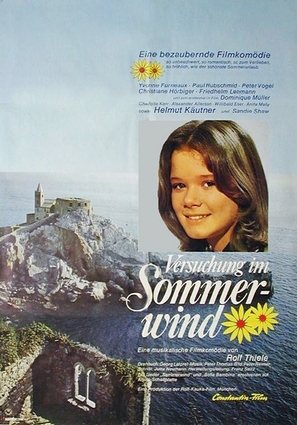 Versuchung im Sommerwind - German Movie Poster (thumbnail)