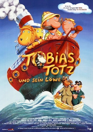 Tobias Totz und sein L&ouml;we - German Movie Poster (thumbnail)