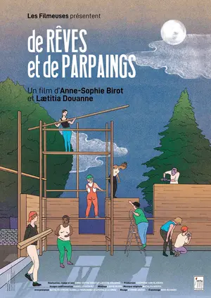 De r&ecirc;ves et de parpaings - French Movie Poster (thumbnail)