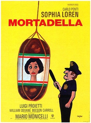 La mortadella - French Movie Poster (thumbnail)
