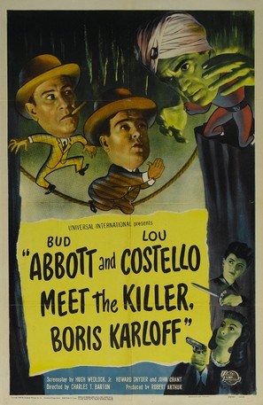 Abbott and Costello Meet the Killer, Boris Karloff - Movie Poster (thumbnail)