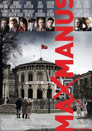 Max Manus - Norwegian Movie Poster (thumbnail)