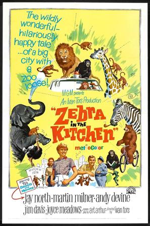 Zebra in the Kitchen - Movie Poster (thumbnail)