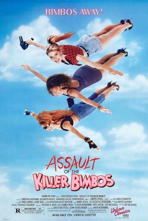 Assault of the Killer Bimbos - Video release movie poster (thumbnail)