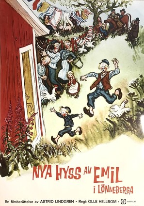 Nya hyss av Emil i L&ouml;nneberga - Swedish Movie Poster (thumbnail)