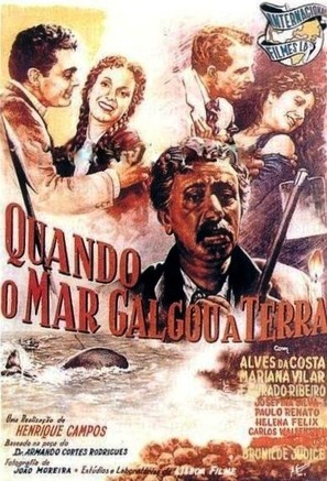 Quando o Mar Galgou a Terra - Portuguese Movie Poster (thumbnail)
