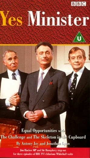 &quot;Yes Minister&quot; - British VHS movie cover (thumbnail)