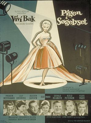 Pigen i s&oslash;gelyset - Danish Movie Poster (thumbnail)