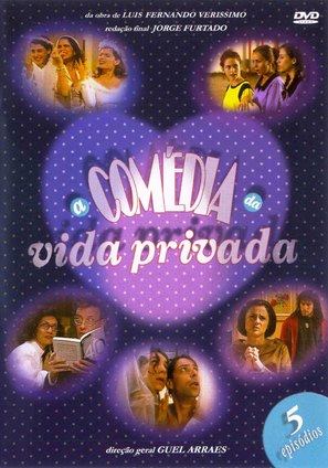 &quot;A Com&eacute;dia da Vida Privada&quot; - Brazilian DVD movie cover (thumbnail)