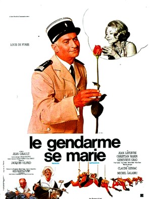 Le gendarme se marie - French Movie Poster (thumbnail)