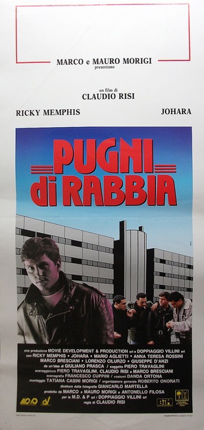 Pugni di rabbia - Italian Movie Poster (thumbnail)