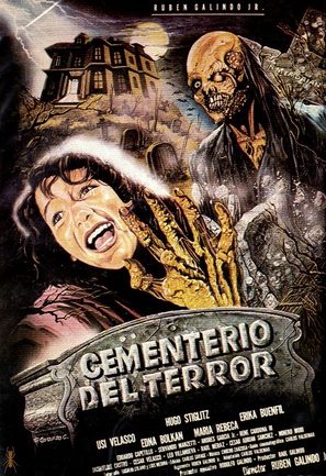 Cementerio del terror - Mexican Movie Poster (thumbnail)