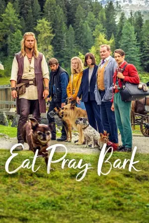 Eat Pray Bark Poster