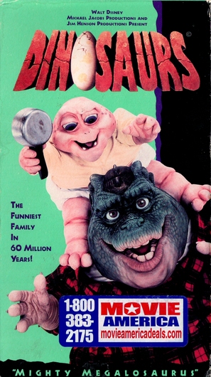 &quot;Dinosaurs&quot; - VHS movie cover (thumbnail)