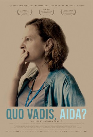 Quo vadis, Aida? - Dutch Movie Poster (thumbnail)